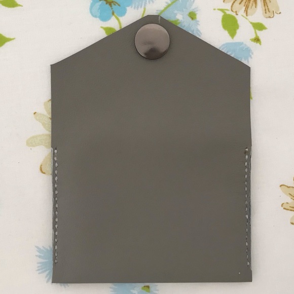 Handmade Genuine Leather Wallet Cardholder - Picture 4 of 5